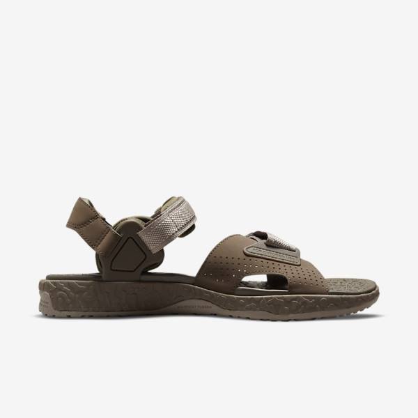 Nike ACG Air Deschutz Sandalen Damen Khaki Schwarz | NK430VTS