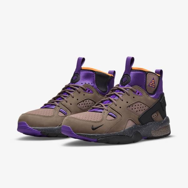 Nike ACG Air Mowabb Sneakers Herren Braun Lila Hell | NK923TFL