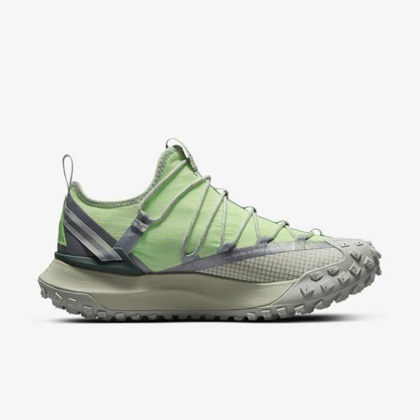 Nike ACG Mountain Fly Low Sneakers Damen Grau Grün | NK409BKP