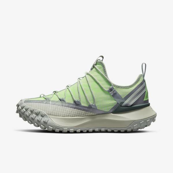 Nike ACG Mountain Fly Low Sneakers Damen Grau Grün | NK409BKP