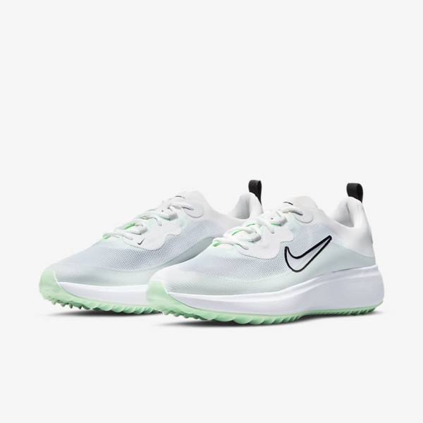 Nike Ace Summerlite Golfschuhe Damen Weiß Platin Mintfarben Schwarz | NK943PTY