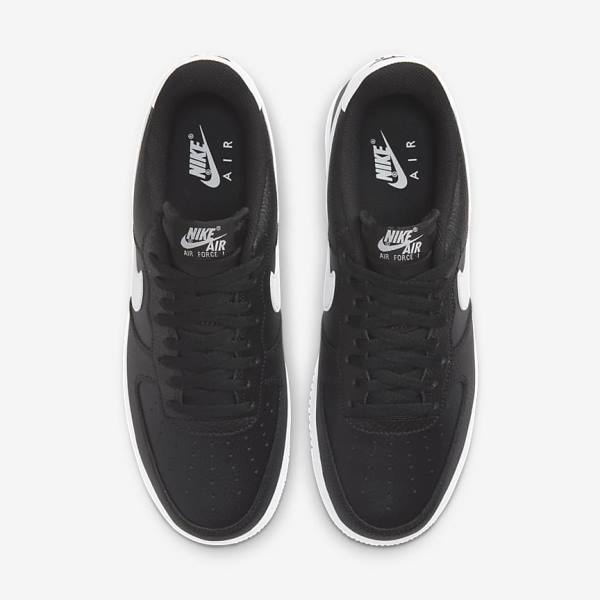 Nike Air Force 1 07 Sneakers Herren Schwarz Weiß | NK625SVZ