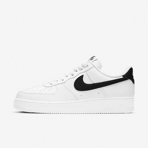 Nike Air Force 1 07 Sneakers Herren Weiß Schwarz | NK087HXJ