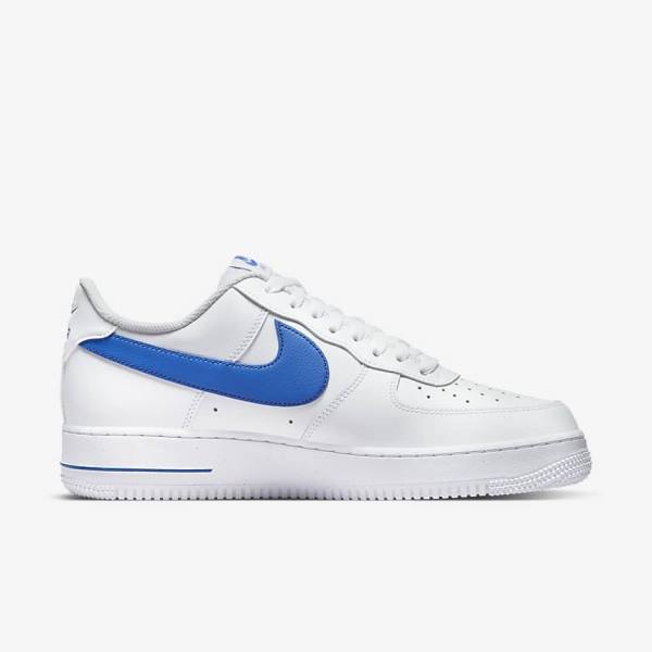 Nike Air Force 1 07 Sneakers Herren Weiß Königsblau | NK739SNQ