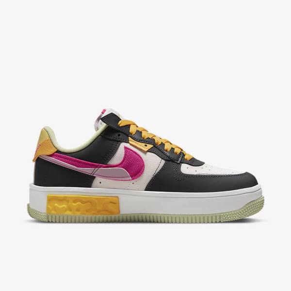 Nike Air Force 1 Fontanka Sneakers Damen Weiß Lila Rosa | NK145DMB