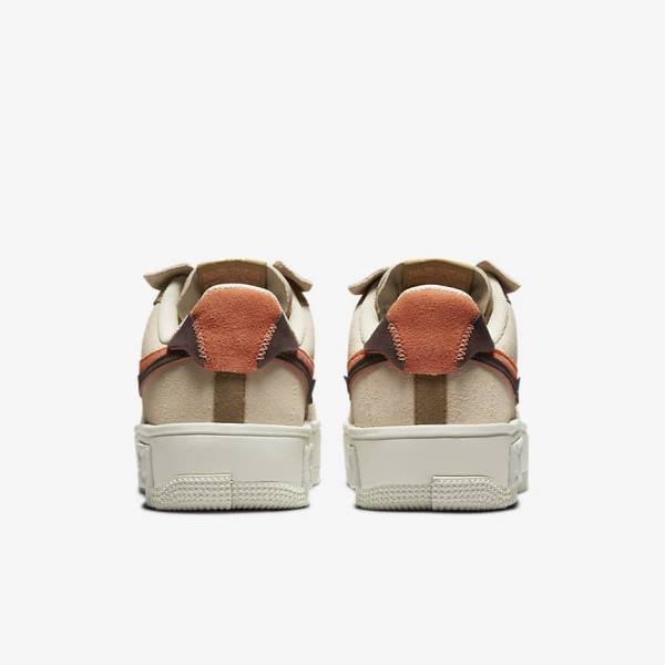 Nike Air Force 1 Fontanka Sneakers Damen Bordeaux Khaki | NK540SDH