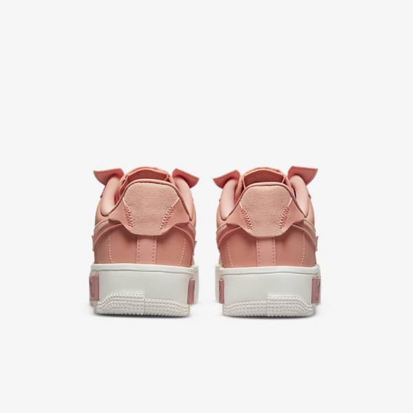 Nike Air Force 1 Fontanka Sneakers Damen Weiß Rot Rosa Hell | NK914HZV