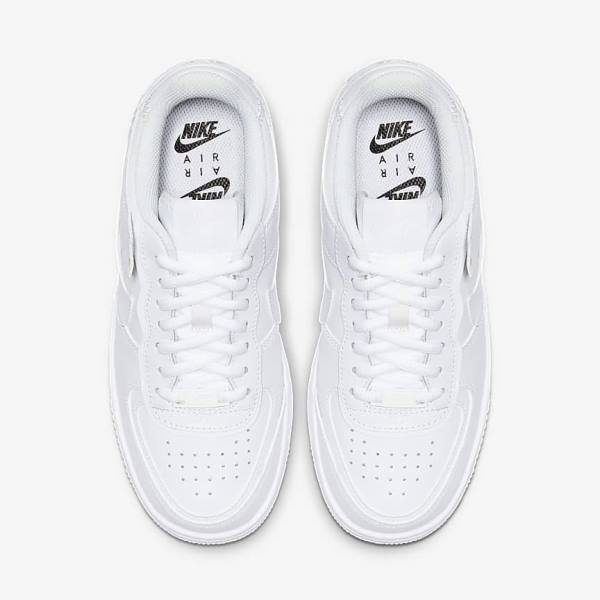 Nike Air Force 1 Shadow Sneakers Damen Weiß | NK106CPB