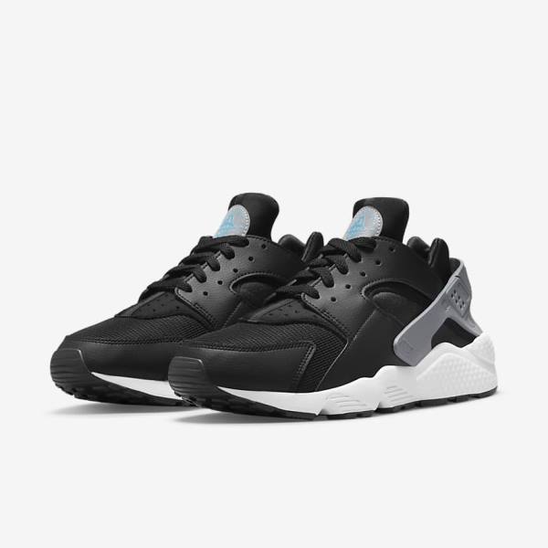 Nike Air Huarache J22 Sneakers Herren Schwarz Grau Weiß | NK947PLH