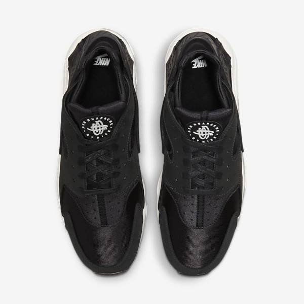 Nike Air Huarache LE Sneakers Herren Schwarz Weiß | NK307YKX