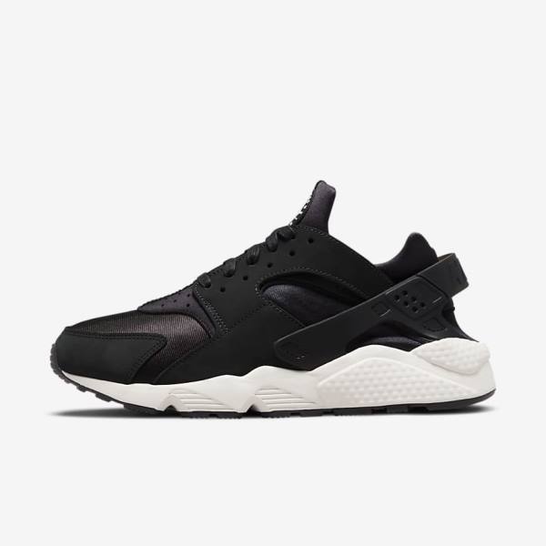 Nike Air Huarache LE Sneakers Herren Schwarz Weiß | NK307YKX