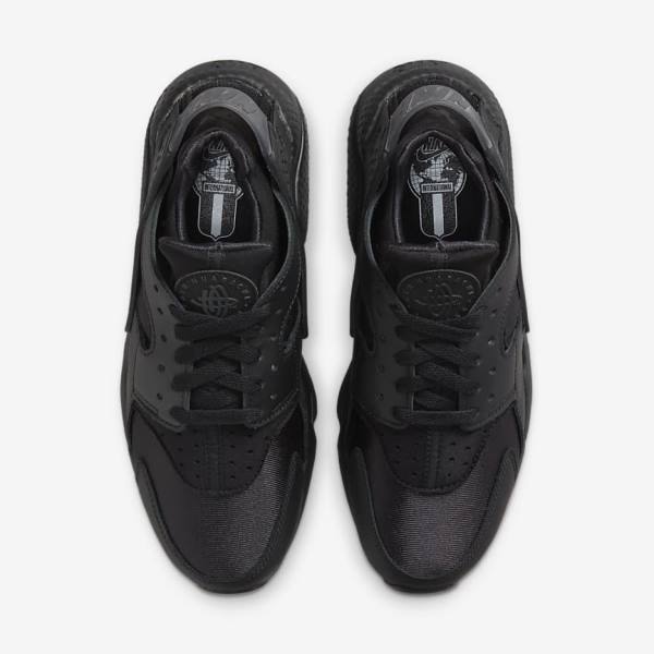 Nike Air Huarache Sneakers Damen Schwarz Dunkelgrau | NK953TAK