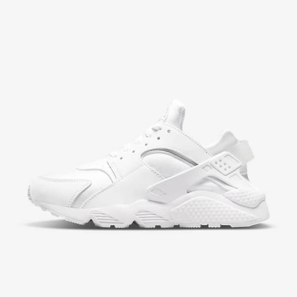 Nike Air Huarache Sneakers Damen Weiß Platin | NK153QXY