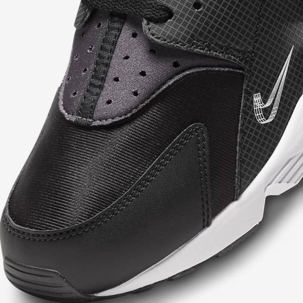 Nike Air Huarache Sneakers Herren Schwarz Orange Grau Weiß | NK604WID