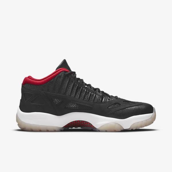 Nike Air Jordan 11 Retro Low IE Sneakers Herren Schwarz Mehrfarbig Rot | NK483MEJ