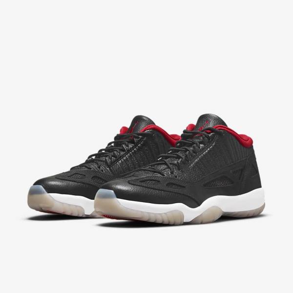 Nike Air Jordan 11 Retro Low IE Sneakers Herren Schwarz Mehrfarbig Rot | NK483MEJ