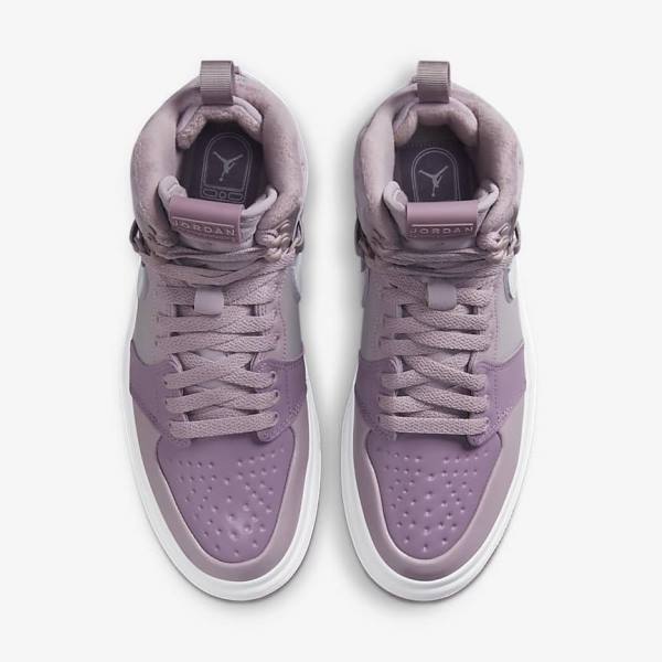 Nike Air Jordan 1 Acclimate Jordan Schuhe Damen Lila Grau Weiß | NK820ZMS