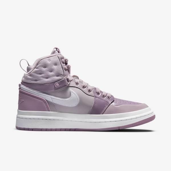 Nike Air Jordan 1 Acclimate Sneakers Damen Lila Grau Weiß | NK945CLE