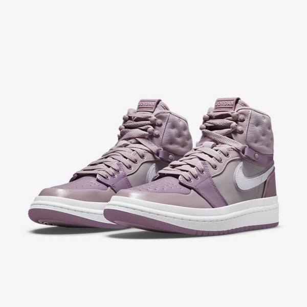 Nike Air Jordan 1 Acclimate Sneakers Damen Lila Grau Weiß | NK945CLE