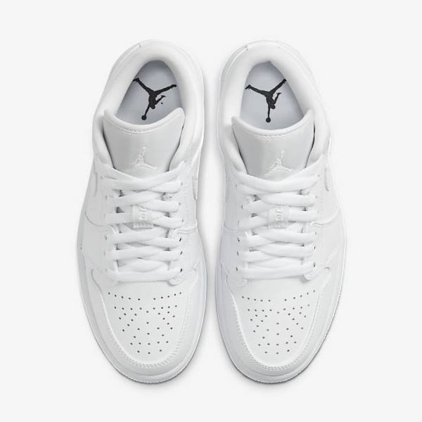 Nike Air Jordan 1 Low Sneakers Damen Weiß | NK061WGH