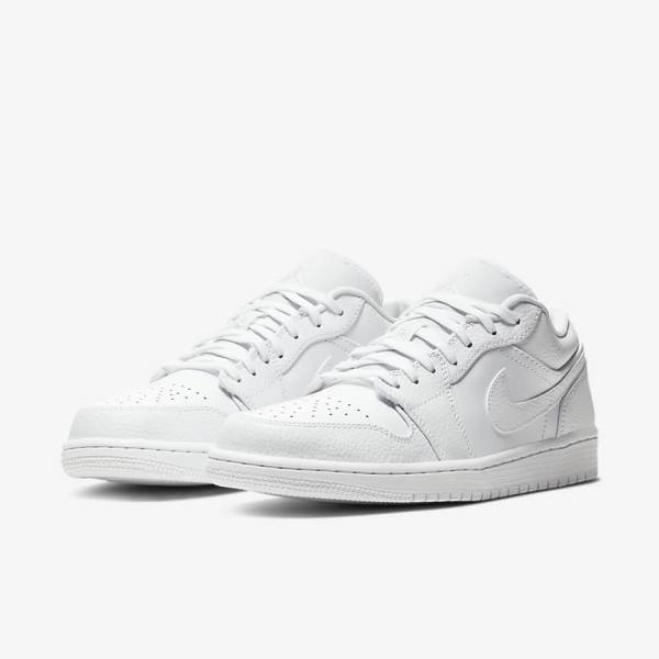 Nike Air Jordan 1 Low Sneakers Herren Weiß | NK863XPI