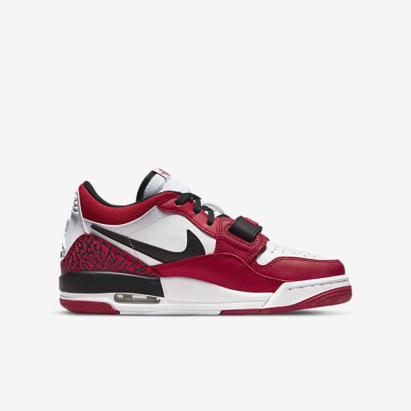 Nike Air Jordan Legacy 312 Low Older Basketballschuhe Kinder Weiß Rot Schwarz | NK402SRO