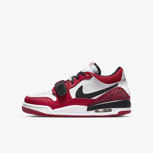 Nike Air Jordan Legacy 312 Low Older Basketballschuhe Kinder Weiß Rot Schwarz | NK402SRO