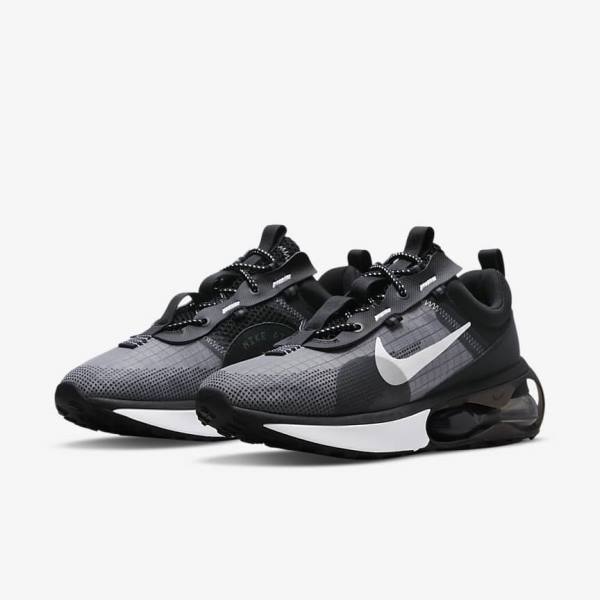 Nike Air Max 2021 Sneakers Herren Schwarz Grau Weiß | NK053UMA