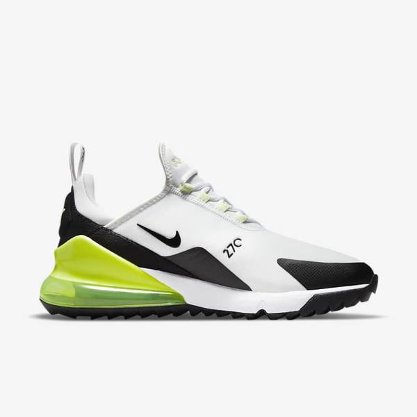 Nike Air Max 270 G Golfschuhe Damen Weiß Schwarz | NK932SXI