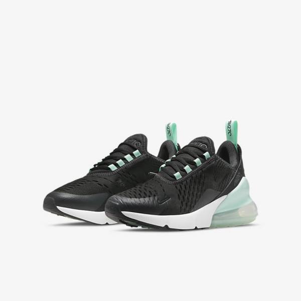 Nike Air Max 270 Older Sneakers Kinder Weiß Mintfarben Schwarz | NK927ZAE