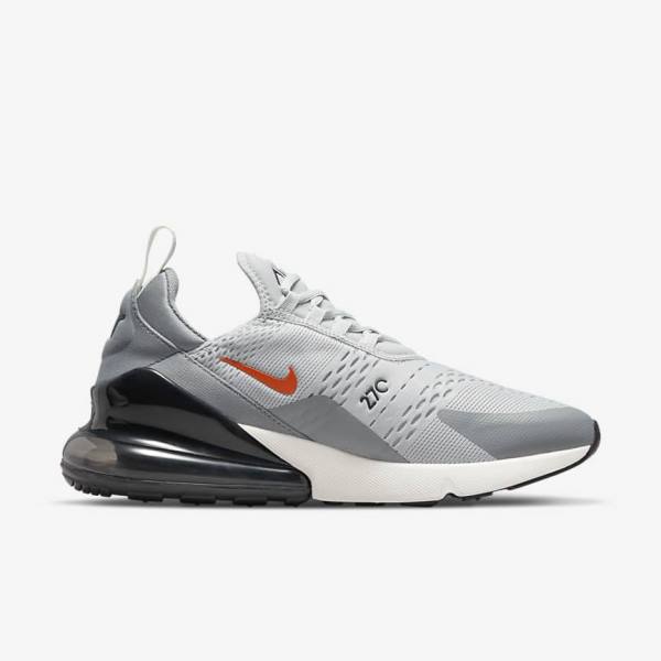 Nike Air Max 270 Sneakers Herren Grau Orange | NK387RBK