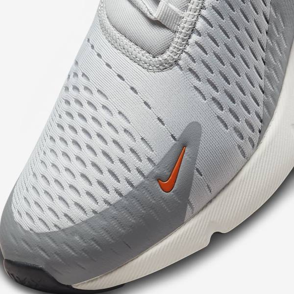 Nike Air Max 270 Sneakers Herren Grau Orange | NK387RBK