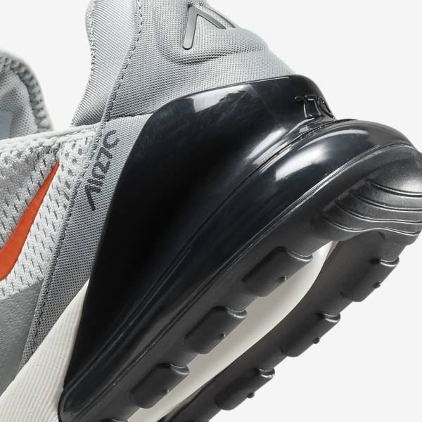 Nike Air Max 270 Sneakers Herren Grau Orange | NK387RBK