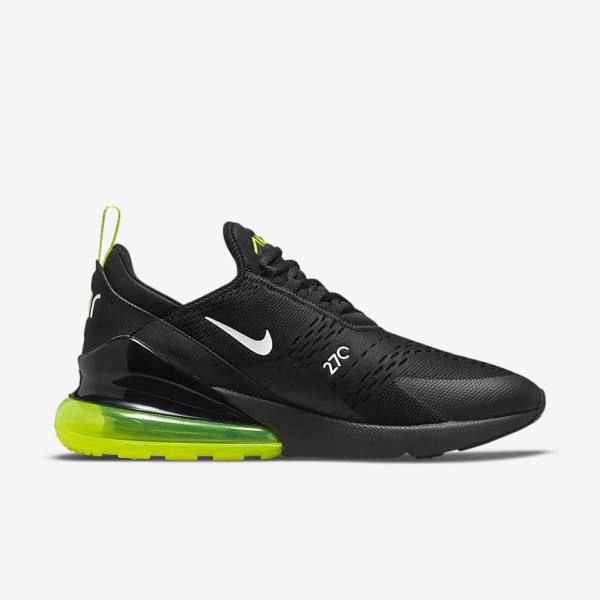 Nike Air Max 270 Sneakers Herren Schwarz Silber Weiß | NK785KWE