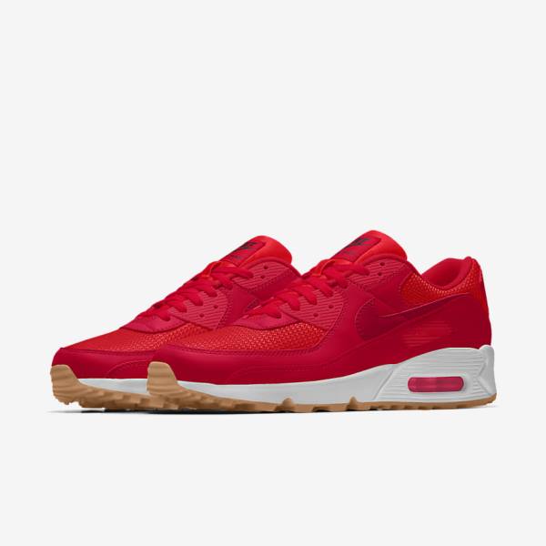 Nike Air Max 90 By You Custom Sneakers Herren Mehrfarbig | NK684YES