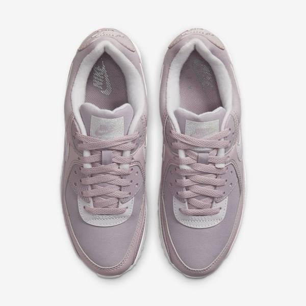 Nike Air Max 90 Sneakers Damen Lila Weiß | NK289WEQ