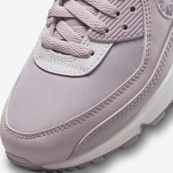 Nike Air Max 90 Sneakers Damen Lila Weiß | NK289WEQ