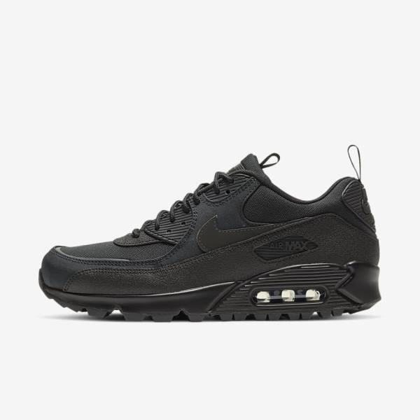 Nike Air Max 90 Surplus Sneakers Herren Schwarz | NK093JBZ