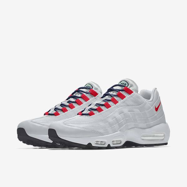 Nike Air Max 95 By You Custom Sneakers Damen Mehrfarbig | NK072QGN