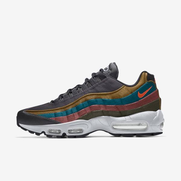 Nike Air Max 95 By You Custom Sneakers Herren Mehrfarbig | NK385SDQ