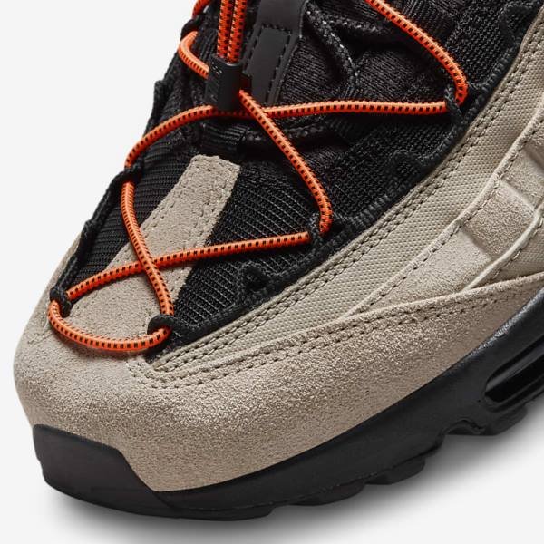 Nike Air Max 95 Sneakers Herren Khaki Orange Schwarz | NK657VAP