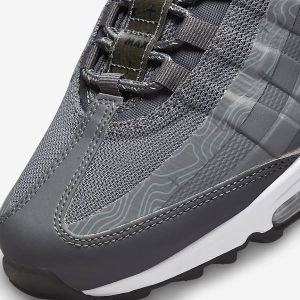 Nike Air Max 95 UL Sneakers Herren Grau Weiß Schwarz | NK408TNJ