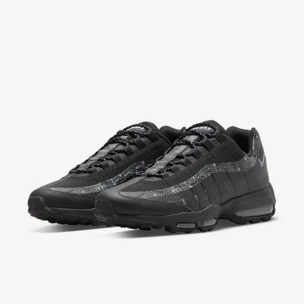 Nike Air Max 95 UL Sneakers Herren Schwarz Grau Weiß Grau | NK021BXV