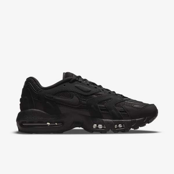 Nike Air Max 96 2 Sneakers Herren Schwarz | NK618JGL