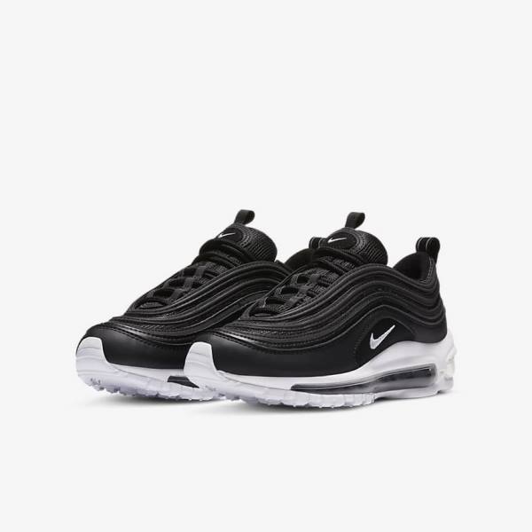 Nike Air Max 97 Older Sneakers Kinder Schwarz Weiß | NK405RLN