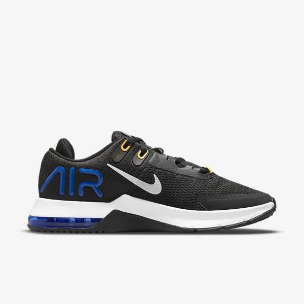 Nike Air Max Alpha Trainer 4 Sportschuhe Herren Schwarz Blau Orange Grau | NK059YEI