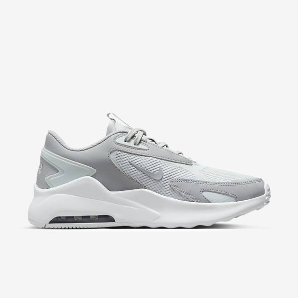 Nike Air Max Bolt Sneakers Herren Platin Weiß Metal Silber Grau | NK054HEF