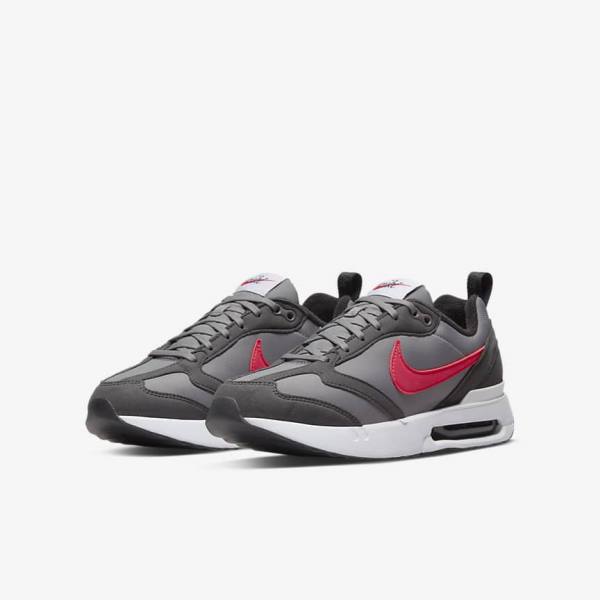 Nike Air Max Dawn Older Sneakers Kinder Blau Grau Schwarz Rot | NK297GVR