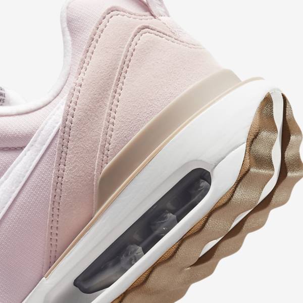 Nike Air Max Dawn Sneakers Damen Rosa Schwarz Hellbraun Weiß | NK183JCW