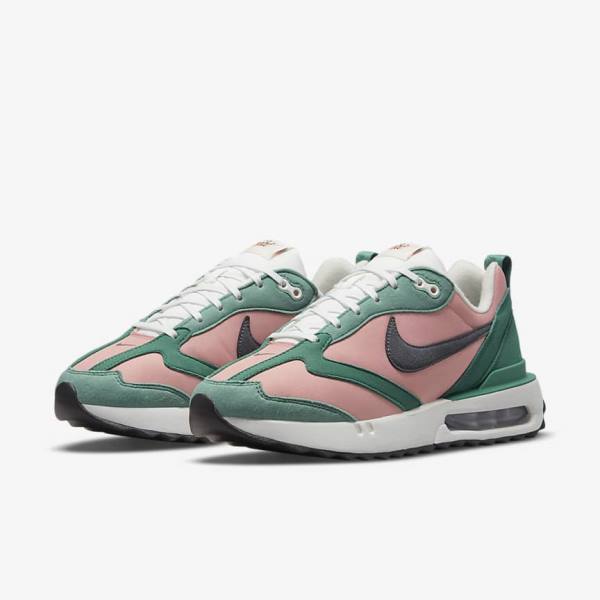 Nike Air Max Dawn Sneakers Damen Rot Rosa Weiß Grau | NK357XNU